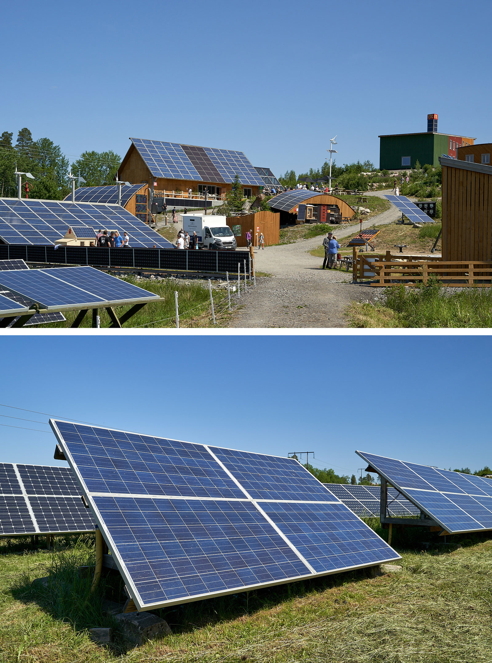 Bild på ETC Solpark och solceller